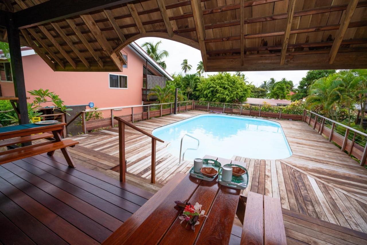 Bora Bora Holiday'S Lodge Buitenkant foto